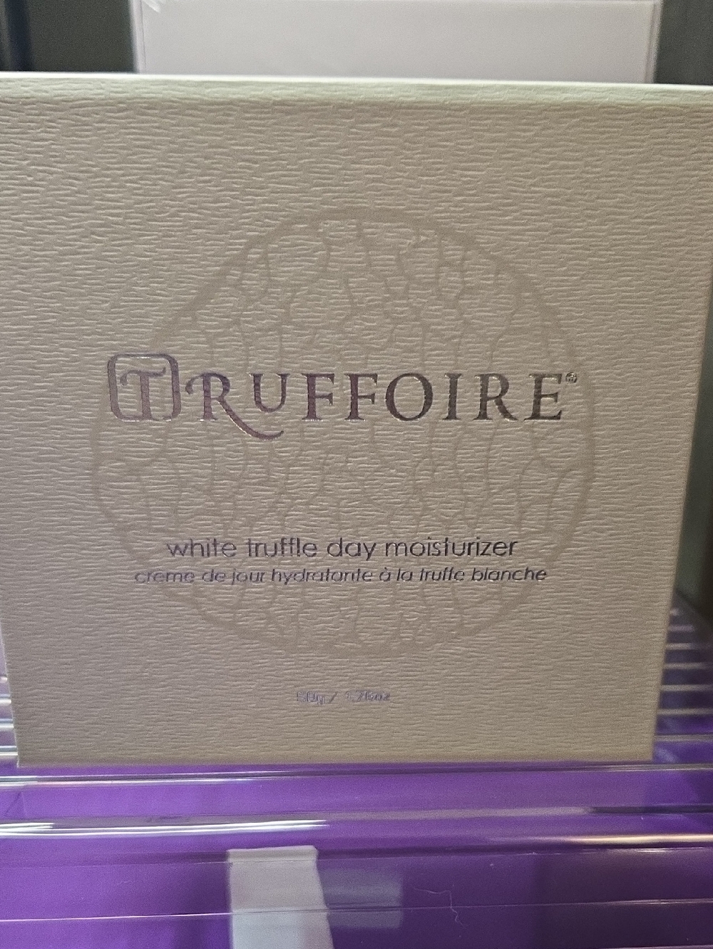 Truffoire White Truffle Day Moisturizer - Ivory & Lavender Text